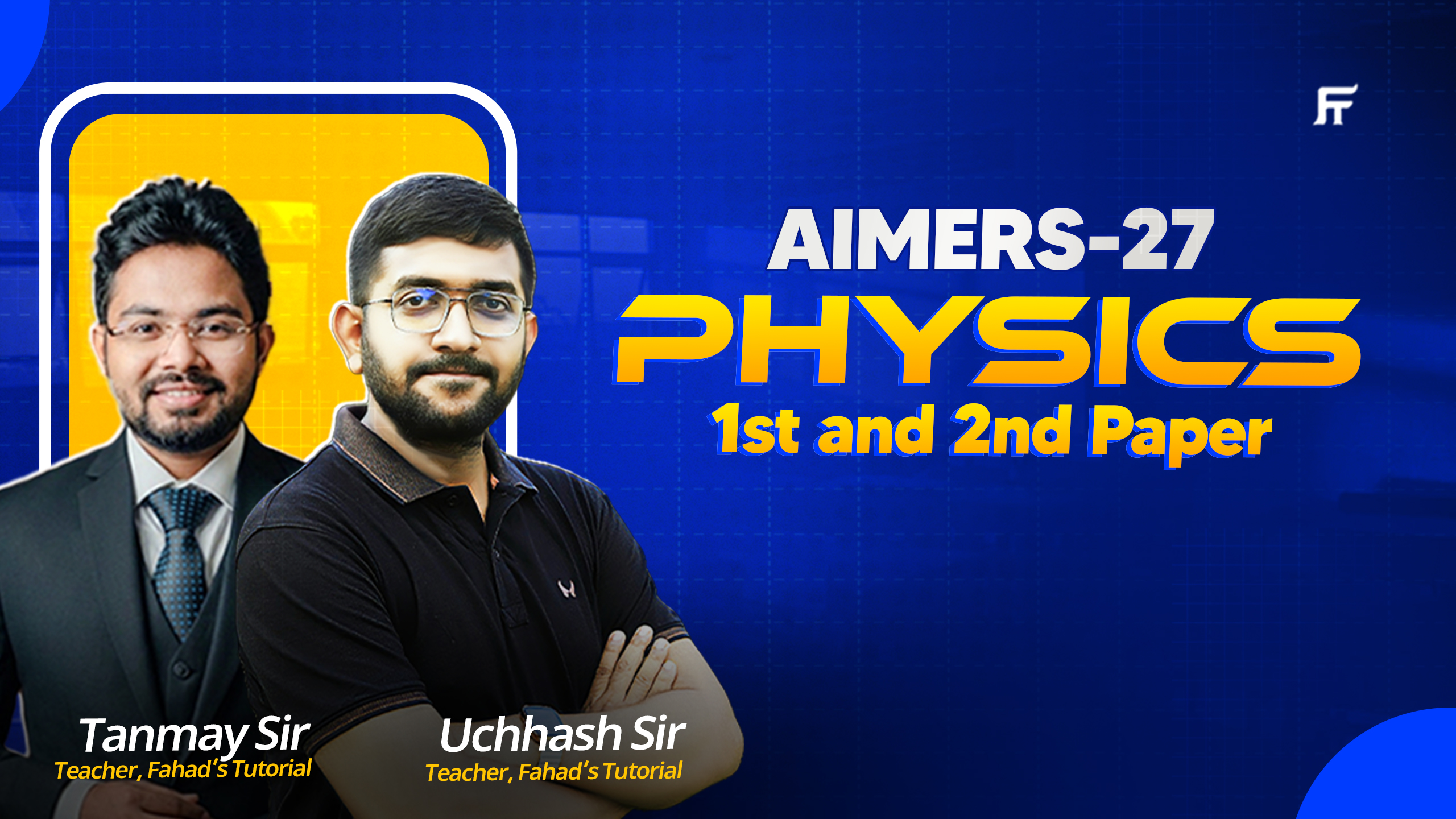 Fahad's Tutorial | Course Details